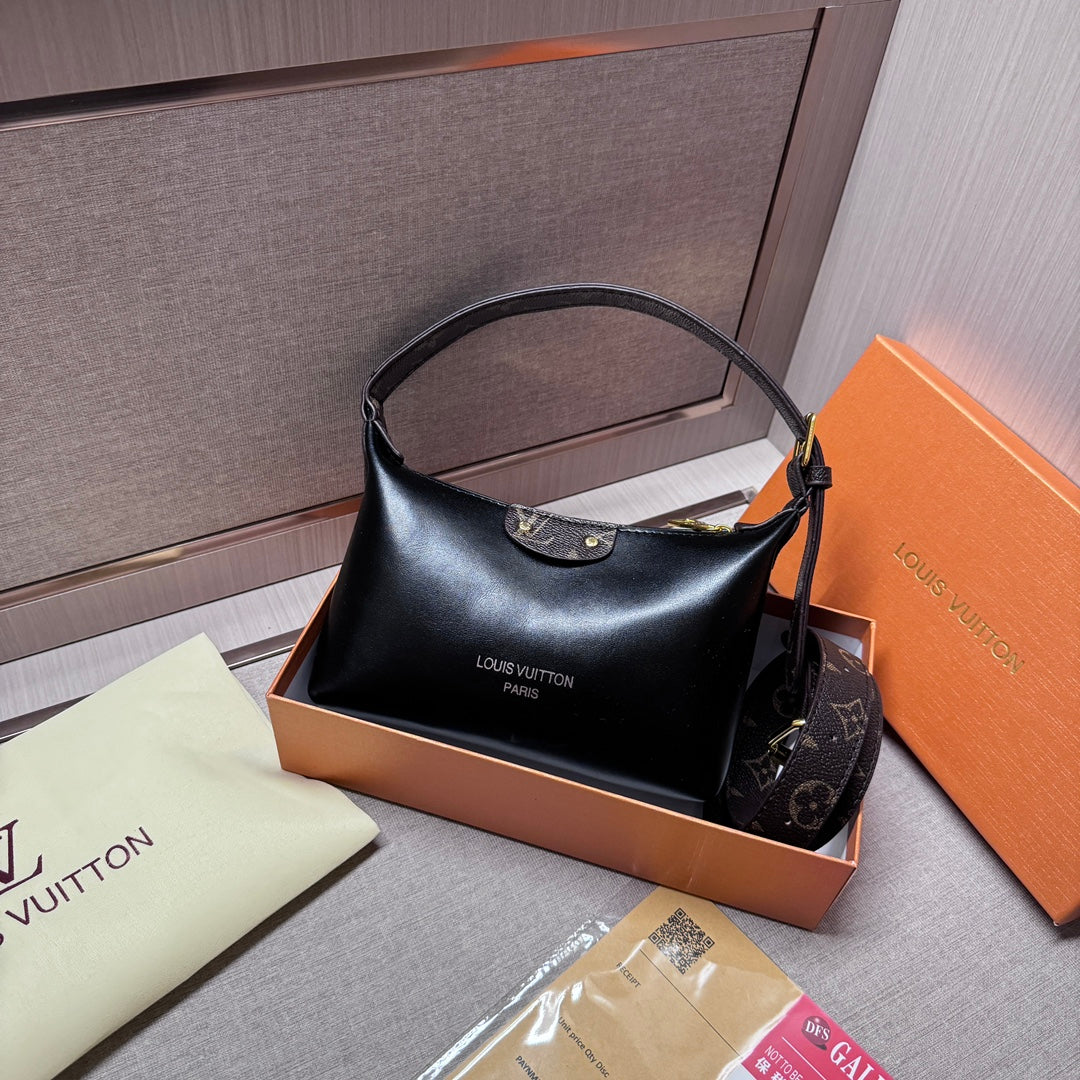 Luxo atemporal: bolsa de mão de couro para o sofisticado moderno
