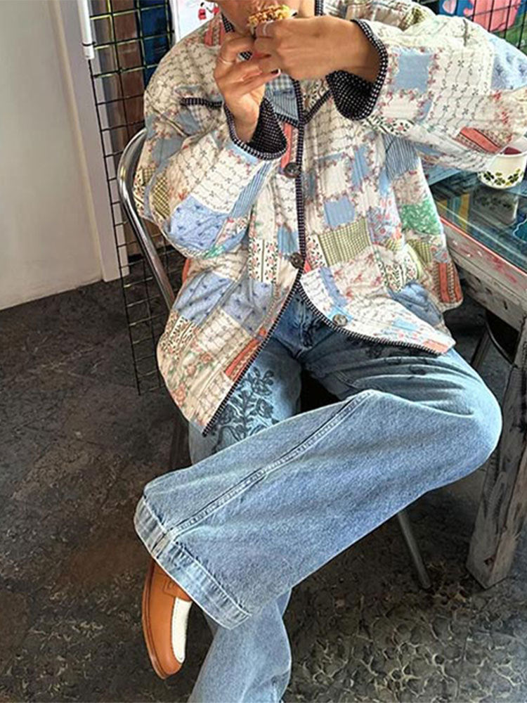 Jaqueta casual de um só botão