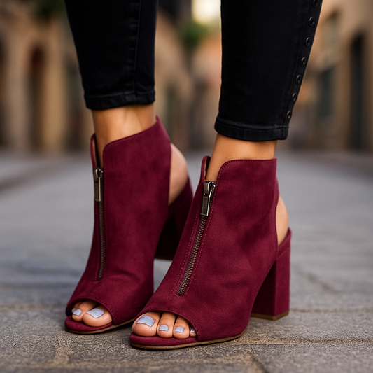 Marcelline Zip Heels