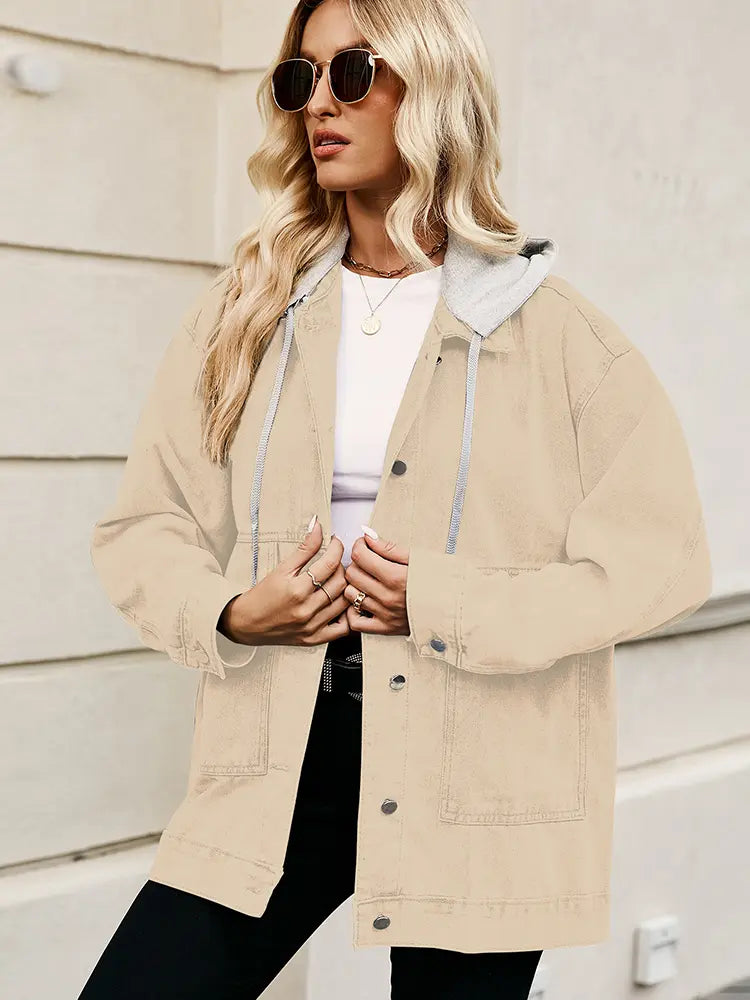 Casaco de Ganga Vintage Oversized