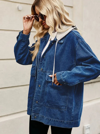 Casaco de Ganga Vintage Oversized