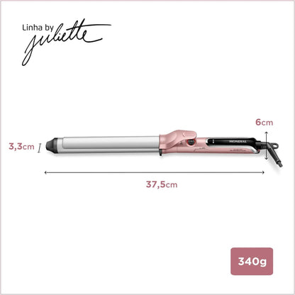 Modelador de Cachos By Juliette, Mondial, Verde Oliva, 70W, Bivolt - MC-JU-02