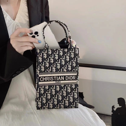 Sacola clássica com cinta de crossbody