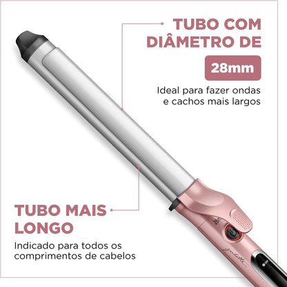 Modelador de Cachos By Juliette, Mondial, Verde Oliva, 70W, Bivolt - MC-JU-02