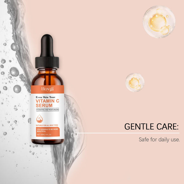 Vitamin C Face Serum, Antioxidant Hydrating Serum for Dull Skin, Daily Nourishing &amp; Smoothing Facial Serum, 1 Fl Oz