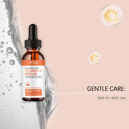 Vitamin C Face Serum, Antioxidant Hydrating Serum for Dull Skin, Daily Nourishing &amp; Smoothing Facial Serum, 1 Fl Oz