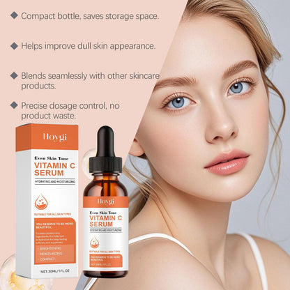Vitamin C Face Serum, Antioxidant Hydrating Serum for Dull Skin, Daily Nourishing &amp; Smoothing Facial Serum, 1 Fl Oz