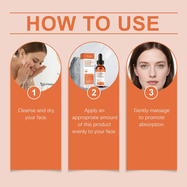 Vitamin C Face Serum, Antioxidant Hydrating Serum for Dull Skin, Daily Nourishing &amp; Smoothing Facial Serum, 1 Fl Oz