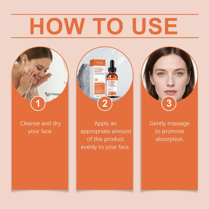 Vitamin C Face Serum, Antioxidant Hydrating Serum for Dull Skin, Daily Nourishing &amp; Smoothing Facial Serum, 1 Fl Oz