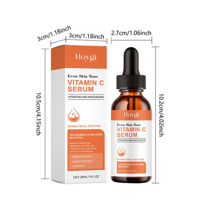 Vitamin C Face Serum, Antioxidant Hydrating Serum for Dull Skin, Daily Nourishing &amp; Smoothing Facial Serum, 1 Fl Oz