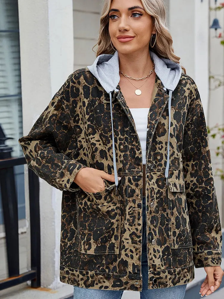 Casaco de Ganga Vintage Oversized