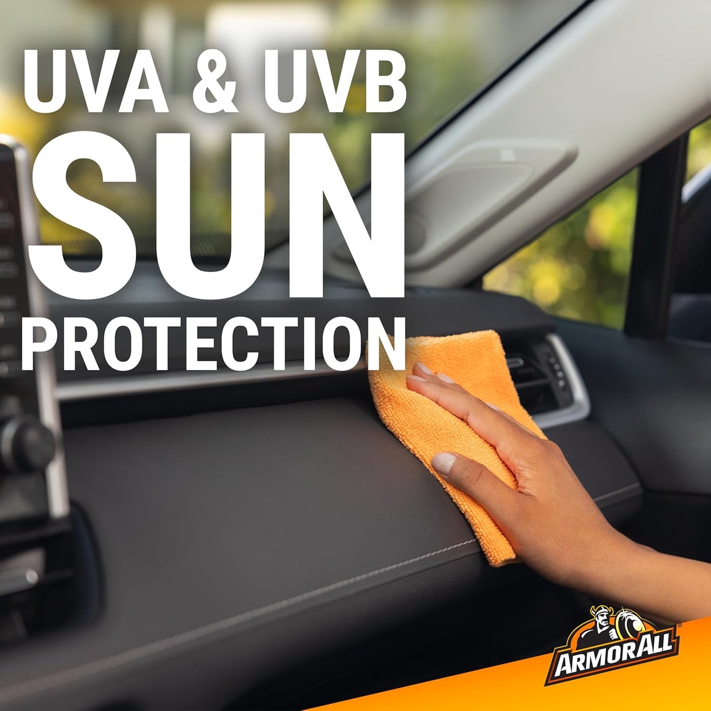 Armor All Spray protetor Extreme Shield, limpador interno de carro com proteção UV contra rachaduras e desbotamento, 40 ml