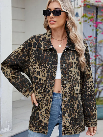 Casaco de Ganga Vintage Oversized