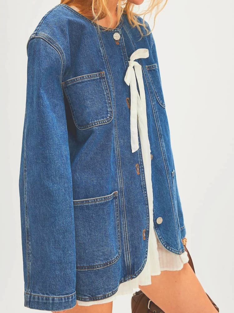Jaqueta Jeans Chic