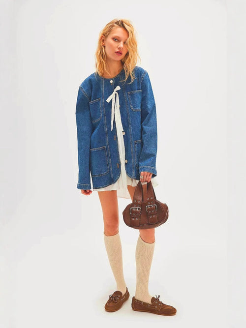 Jaqueta Jeans Chic