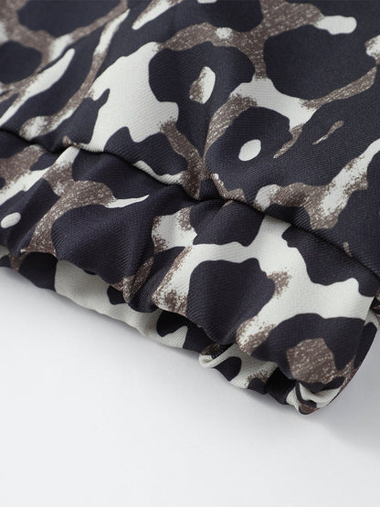 Jaqueta Casual Animal Print