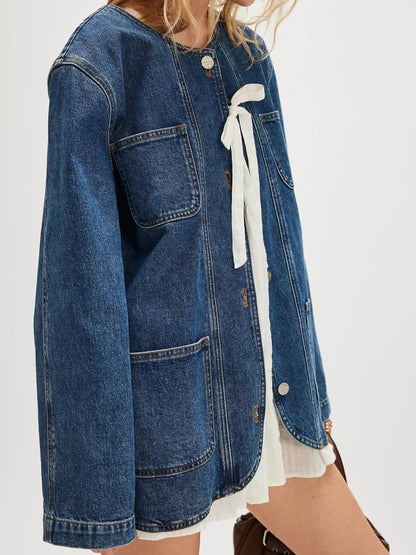 Jaqueta Jeans Chic