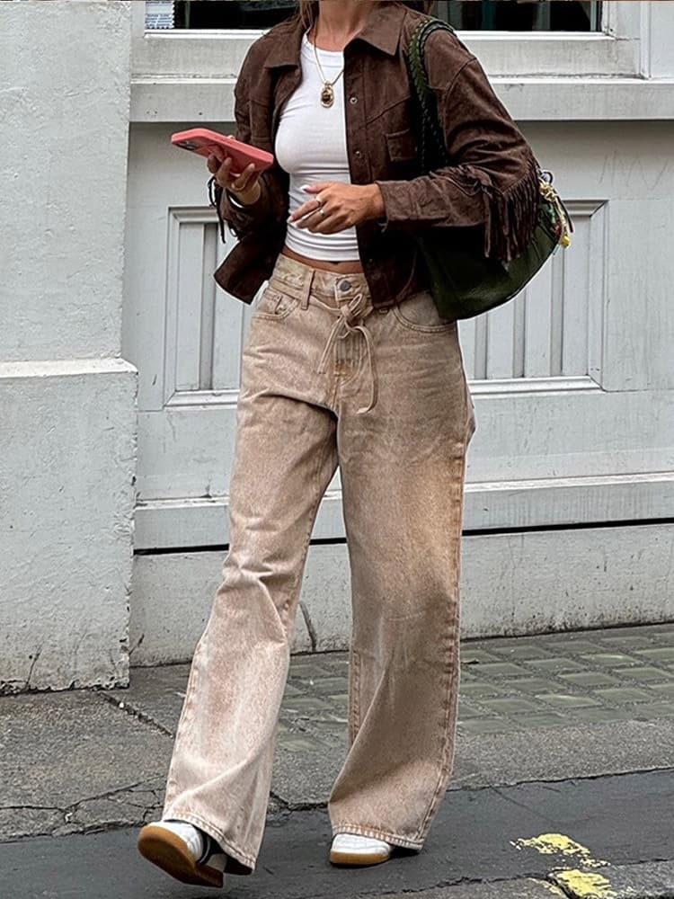 Jaqueta Vintage Franja