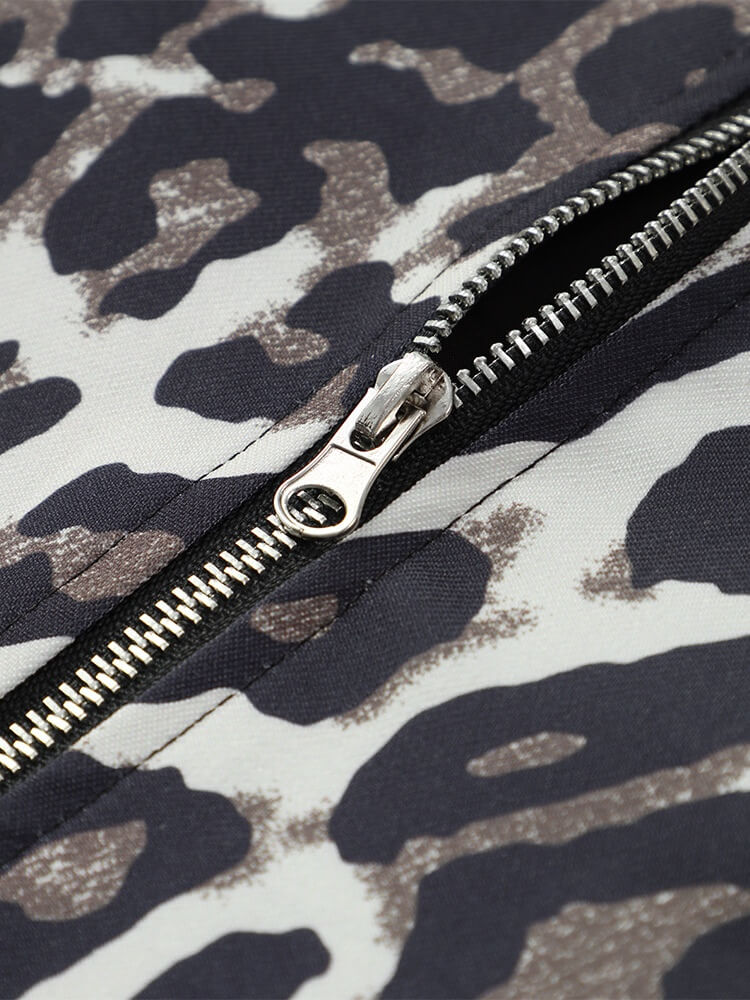 Jaqueta Casual Animal Print