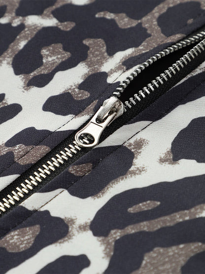 Jaqueta Casual Animal Print