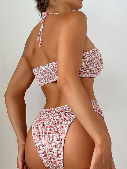 Biquíni Floral Halter