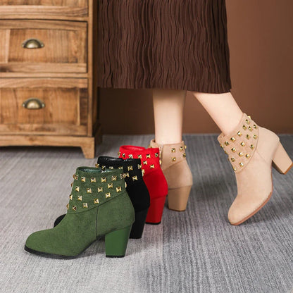 Corvella Stud Boots