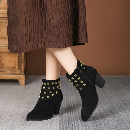 Corvella Stud Boots