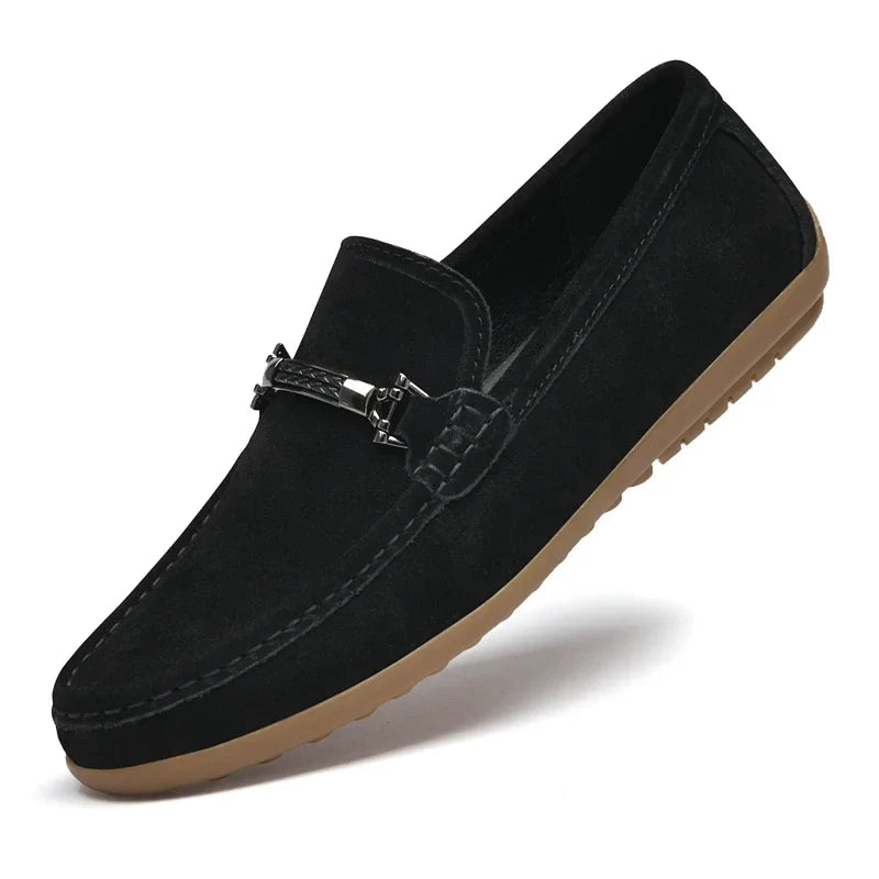 Savaro Suede Loafers