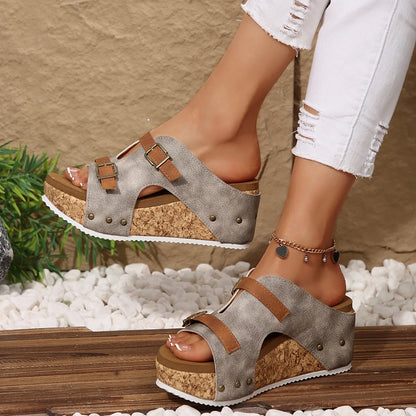 Zanira Buckle Slides