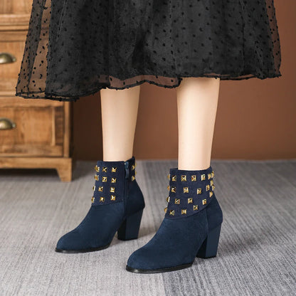 Corvella Stud Boots