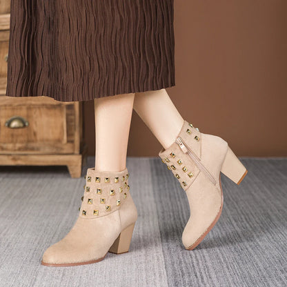 Corvella Stud Boots
