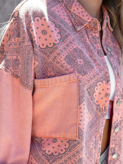 Jaqueta de moda boêmia