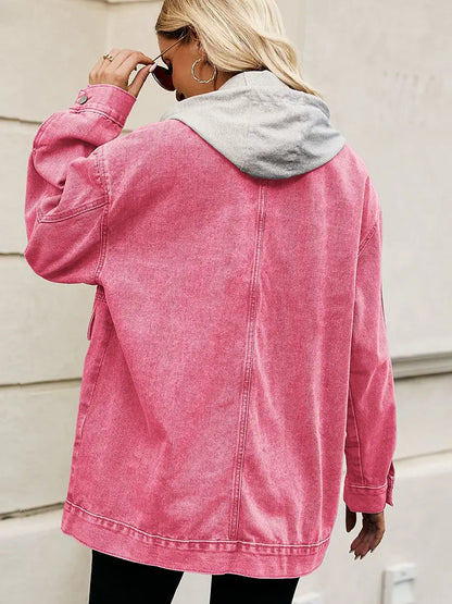 Casaco de Ganga Vintage Oversized