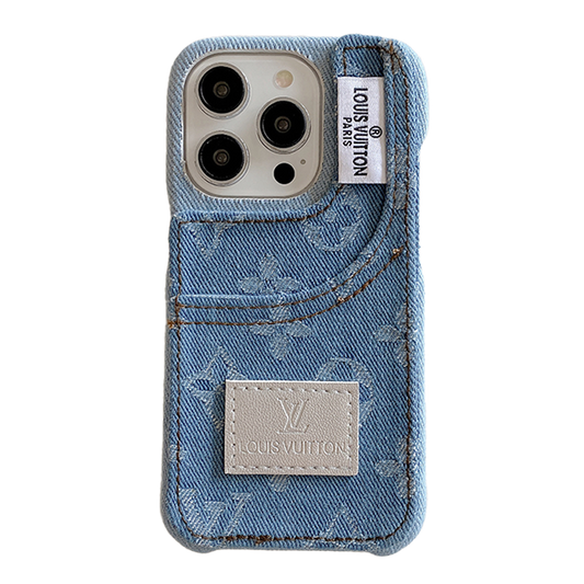 Lou Jeans Pattern iPhone Case