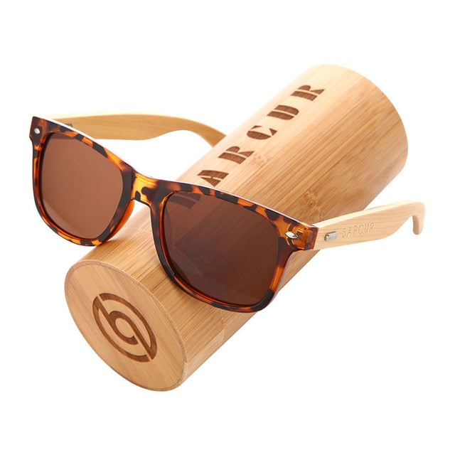 Óculos de sol polarizados de bambu polarizados de barcur homens homens de sol de madeira, mulheres, marca original, óculos de madeira Oculos de Sol Masculino