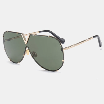 Royal Girl 2020 Novos óculos de sol Homens Mulheres Projeto de marca Metal Metal Frame Personalidade de alta qualidade UNISSISEX Sun Glasses MS678