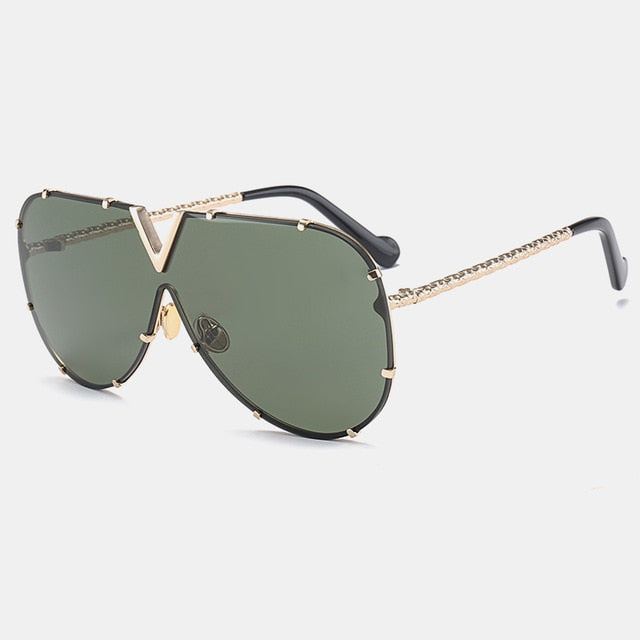 Royal Girl 2020 Novos óculos de sol Homens Mulheres Projeto de marca Metal Metal Frame Personalidade de alta qualidade UNISSISEX Sun Glasses MS678