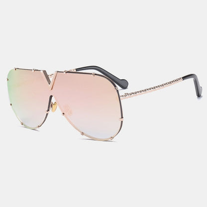 Royal Girl 2020 Novos óculos de sol Homens Mulheres Projeto de marca Metal Metal Frame Personalidade de alta qualidade UNISSISEX Sun Glasses MS678