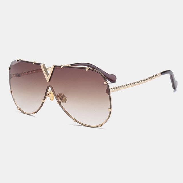 Royal Girl 2020 Novos óculos de sol Homens Mulheres Projeto de marca Metal Metal Frame Personalidade de alta qualidade UNISSISEX Sun Glasses MS678