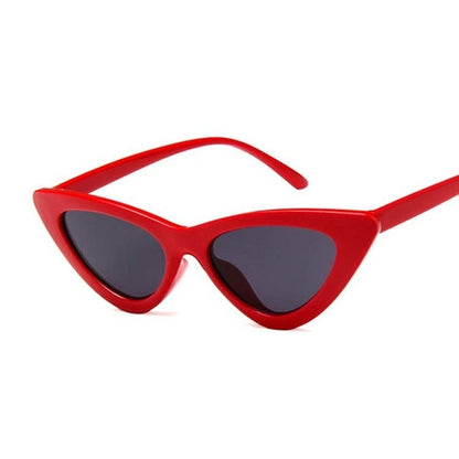 Novos óculos de sol retro moda feminina designer de marca vintage olho de gato preto de sol branco óculos feminino uv400 oculos