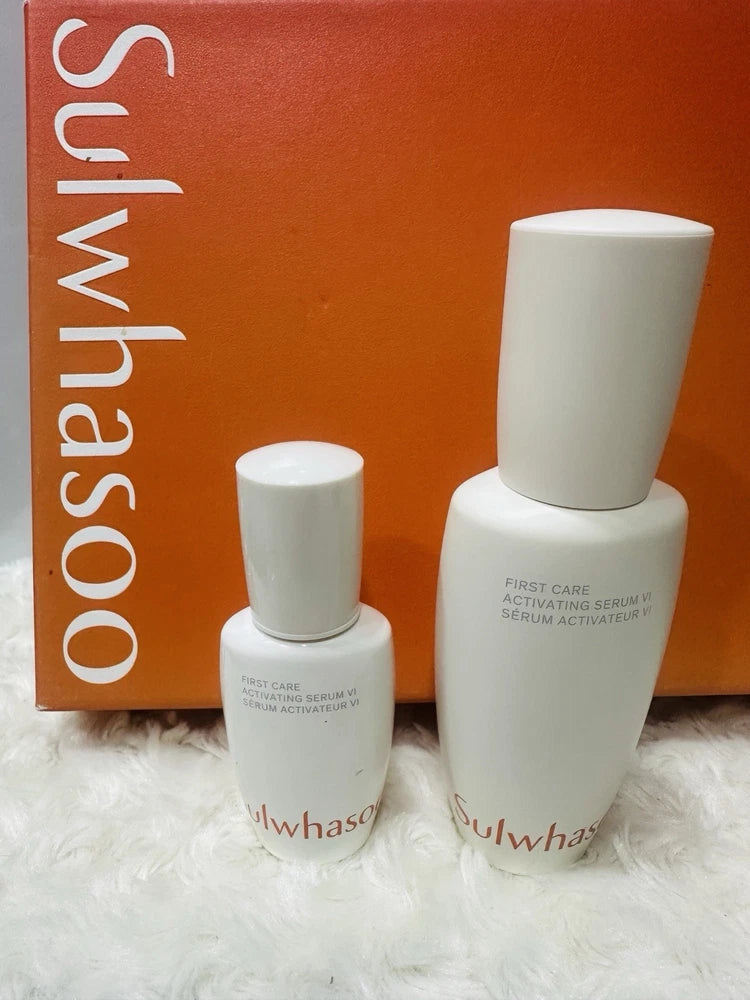 Kit Rejuvenescedor Concentrado de Ginseng Sulwhasoo (3 itens) Antirrugas K-Beauty